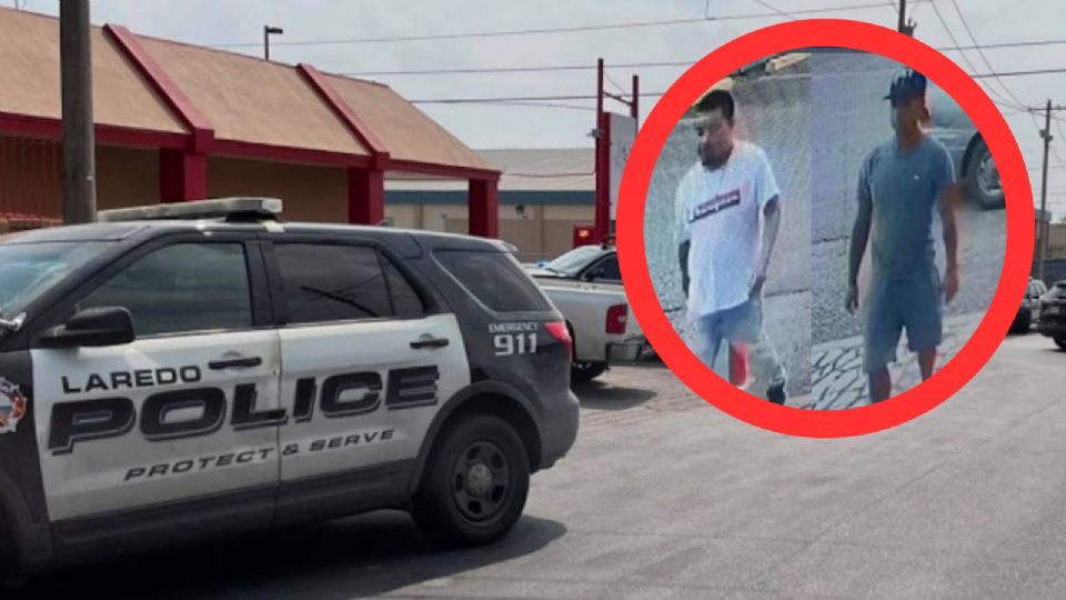 La policía de Laredo está buscando a 2 hombres por robo