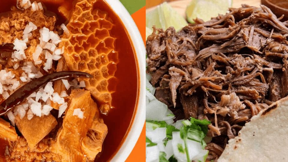 La barbacoa y el menudo de res se consume muy frecuente