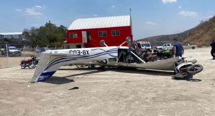 Se desploma avioneta con 3 personas a bordo, en el Estado de México