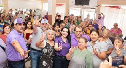 Cierra Yahleel Abdal su primera quincena de campaña con vecinos de la Voluntad y Trabajo 3