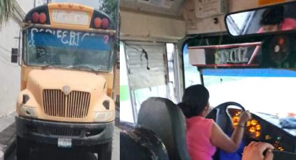 Joven mujer hace historia en Nuevo Laredo; es chofer de camión de transporte público