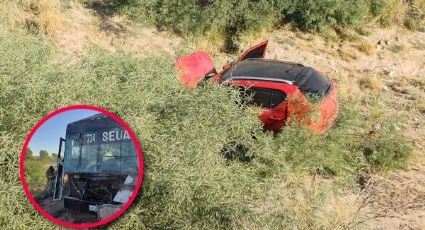 Carambola en la carretera Torreón-San Pedro deja a 60 personas lesionadas