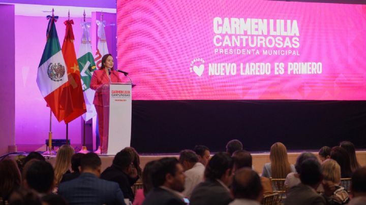 Presenta Carmen Lilia Canturosas su Plan de Gobierno 2024-2027