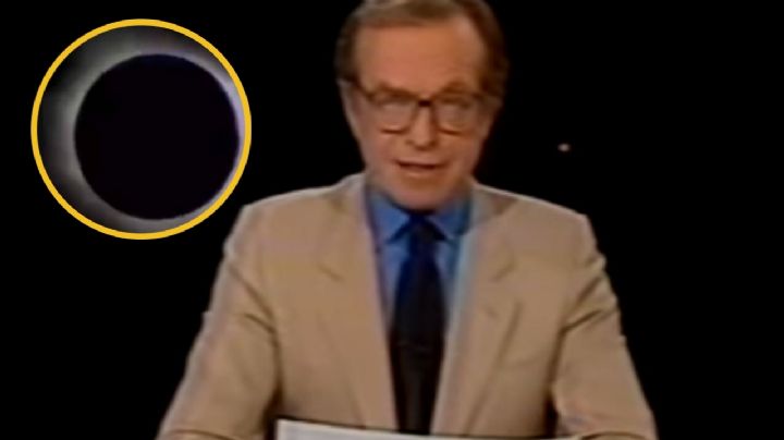 Eclipse solar 2024: Así narró Jacobo Zabludovsky el evento hace 33 años | VIDEO