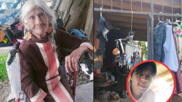 Nuevo Laredo: abuelita vende ropa en su casa