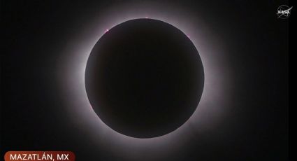 Eclipse solar 2024: lágrimas de emoción en Mazatlán al cubrir totalmente la luna al sol