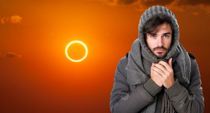 ¿Por que se sintió frío cuando el eclipse estaba en su máxima totalidad?