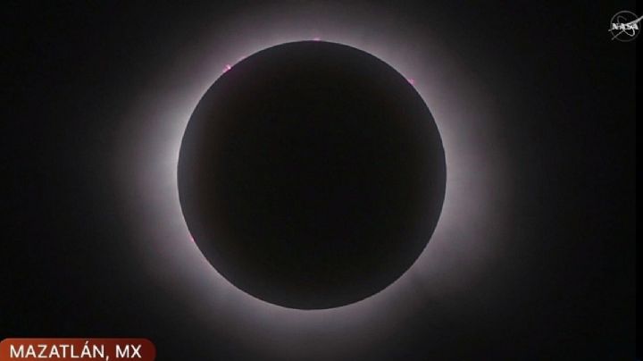 Eclipse solar 2024: lágrimas de emoción en Mazatlán al cubrir totalmente la luna al sol