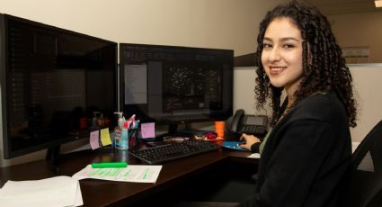 Andrea Moreno, graduada de Laredo College, ya incursiona con éxito en el ámbito profesional
