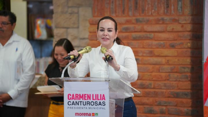 Carmen Lilia Canturosas se reune con miembros de la SNTE y reitera su compromiso