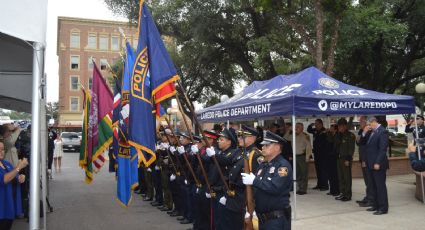 Honran a uniformados con la Semana Nacional del Policía en Laredo, Texas