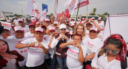 Neolaredenses se unen a Carmen Lilia Canturosas en 'Mega Pegoteo' en Reservas Territoriales