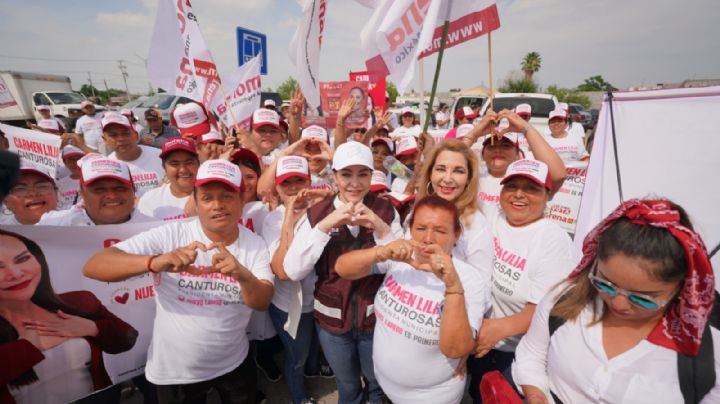 Neolaredenses se unen a Carmen Lilia Canturosas en 'Mega Pegoteo' en Reservas Territoriales
