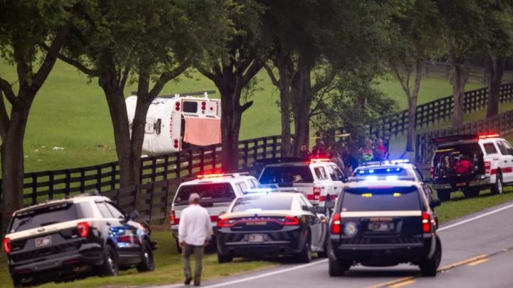 Se accidenta autobús en Florida: deja 8 muertos y 40 heridos; hay mexicanos involucrados | VIDEO