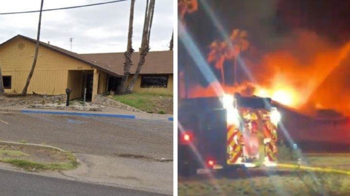 Incendio acaba edificio de antiguo restaurante Pelican's Wharf en Laredo