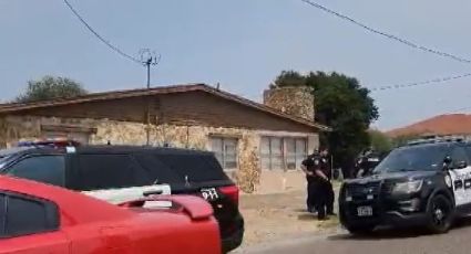 Detienen a peligroso sujeto que amagó con navaja a su familia en Laredo; es sometido con taser