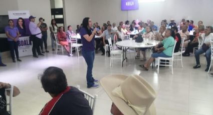 Yahleel Abdala Carmona convive con abuelitos al poniente de Nuevo Laredo