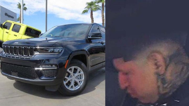 Laredo: buscan a joven relacionado con robo de Grand Cherokee 2023