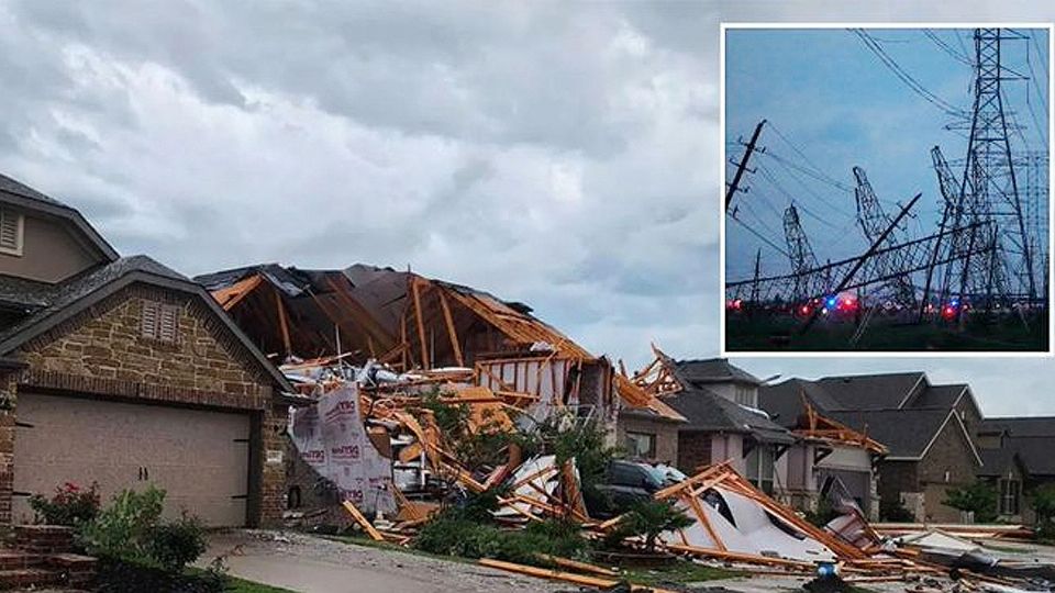 Muertos y severos daños en Houston