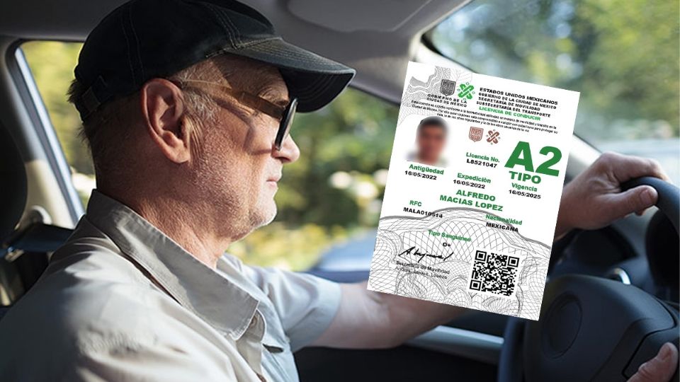 Trámite de licencia de conducir para adultos mayores