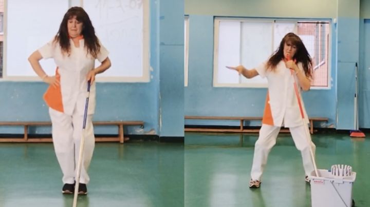 Tras 20 años de trabajo, corren a conserje ¡por subir videos a TikTok! | VIDEO