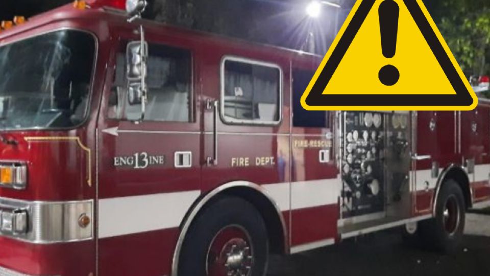 Policía y bomberos acordonaron la zona para evitar una tragedia