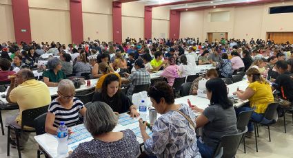 Disfrutan cientos bingo de EL MAÑANA en el Centro Cívico