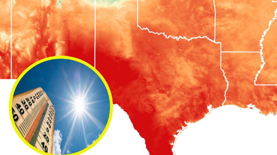 En Texas el calor estará muy fuerte