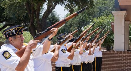 Rinden tributo a los héroes de Estados Unidos en el Laredo College