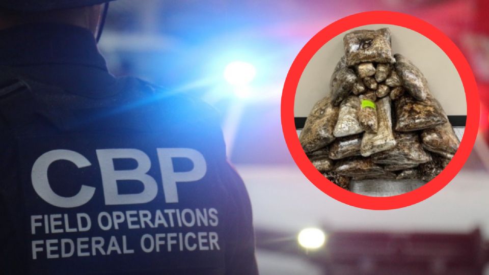 CBP tumba droga en el Puente del Comercio Mundial valuada en casi un cuarto de millón de dólares