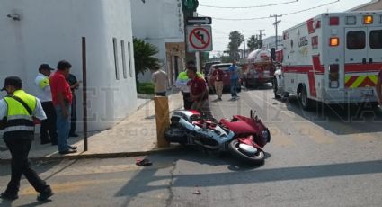 Abuelo choca contra pipa de gas en Nuevo Laredo y vive para contarlo