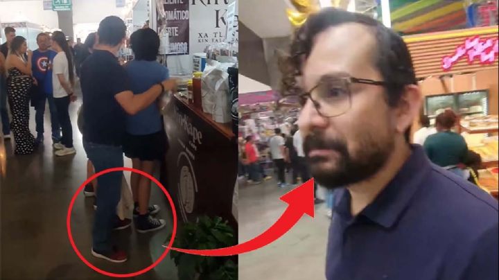 Captan a maestro grabando a jovencitas por debajo de su falda; es detenido | VIDEO