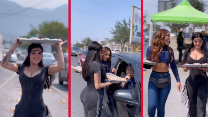 Captan a Karely Ruiz vendiendo pays en la carretera y es duramente criticada, ¿ya no es relevante?