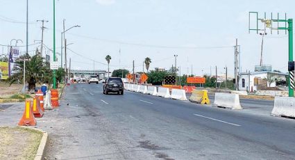 Reabren tres carriles en el Puente Dos en Nuevo Laredo