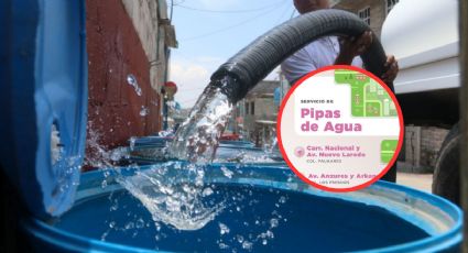 Por corte de agua, Comapa ayudará a vecinos con pipas en estos puntos