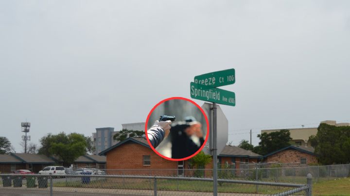 Buscan a hombre por dispararle a su vecino en la cabeza; la víctima se encuentra grave