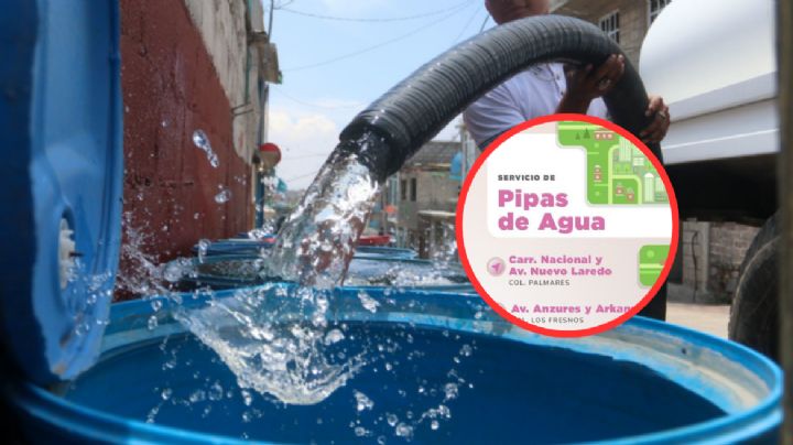 Por corte de agua, Comapa ayudará a vecinos con pipas en estos puntos