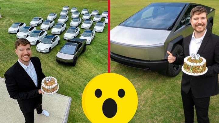 ¡Mr Beast regalará 26 autos Tesla por su cumpleaños! Así puedes participar en la dinámica