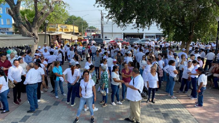 Nuevo Laredo: arranca Marcha Pacífica por la Democracia