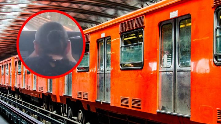 Captan a operadora del Metro CDMX maquillándose mientras conduce | VIDEO