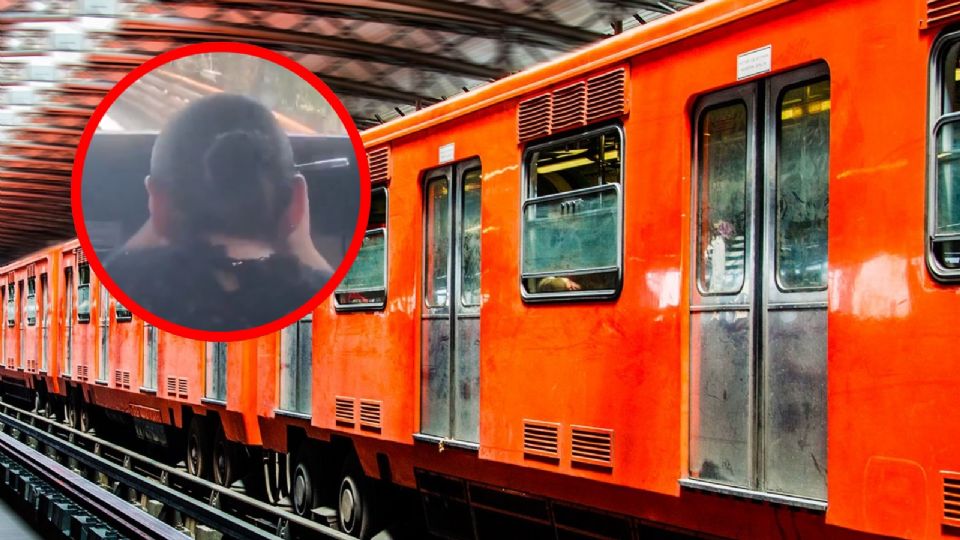 Video polémico del Metro CDMX; conducta va maquillándose mientras maniobra el tren
