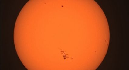 Observan manchas solares desde Nuevo Laredo