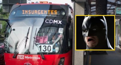 Multan a 'Batman' por conducir en carril confinado de Metrobús en la CDMX; ni la batitarjeta le aceptaron