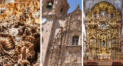 Preciosa iglesia en México enamora a turistas por sus retablos cubiertos de oro