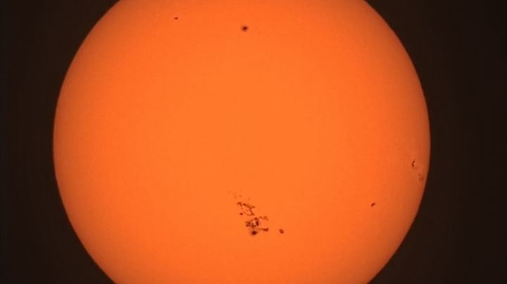 Observan manchas solares desde Nuevo Laredo