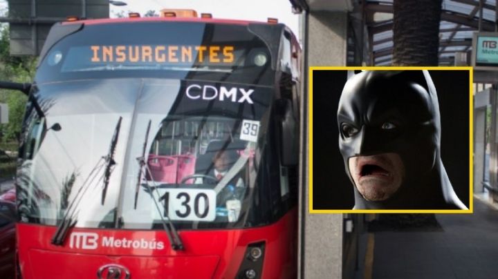 Multan a 'Batman' por conducir en carril confinado de Metrobús en la CDMX; ni la batitarjeta le aceptaron