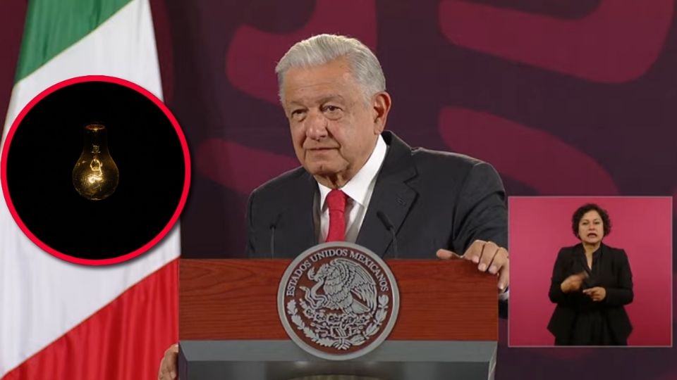 El presidente mexicano indicó las razones de los apagones, prometiendo su pronta regularización