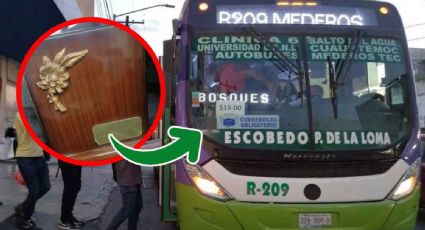 Olvidan urna con cenizas en transporte público; buscan a su dueño