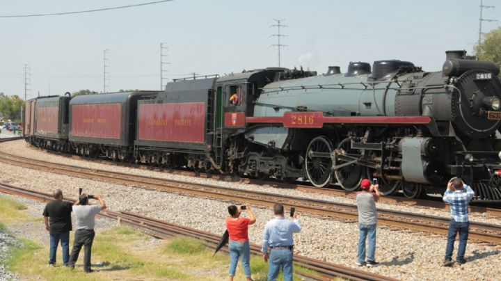Nuevo Laredo da adiós a la locomotora La Emperatriz