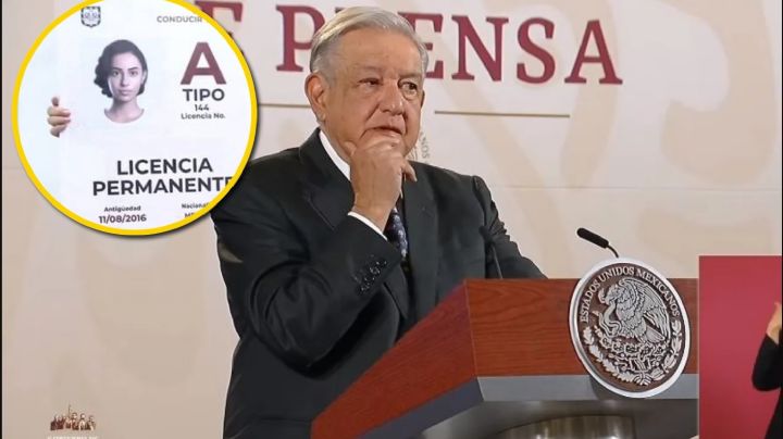 Licencia de conducir permanente podría darse a nivel nacional; esto dijo AMLO